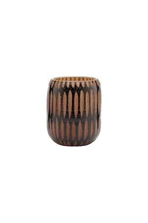 Vas Pimpri Svart/Brun 12 cm