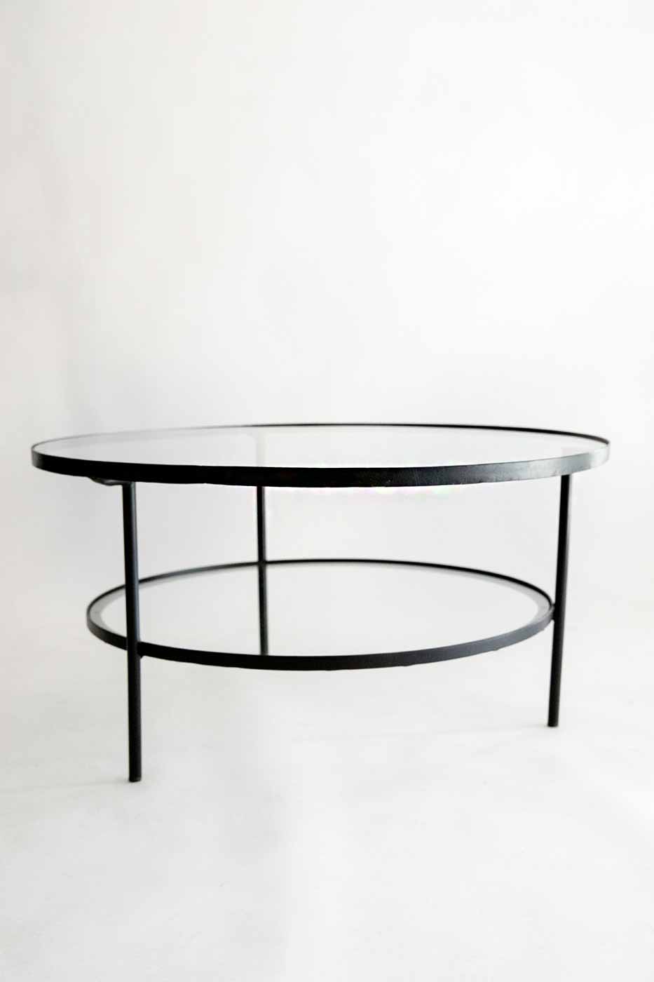 Soffbord Berlin 92 cm svart