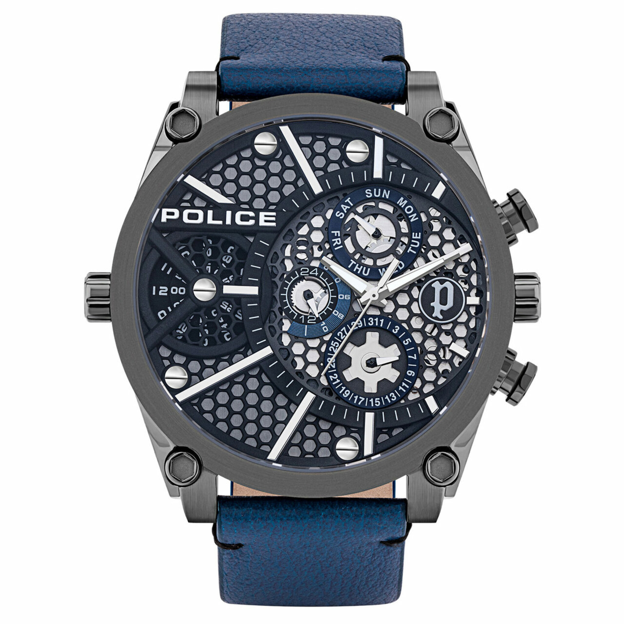 Pl15381jsu.61b, Quartz, 51mm, 3atm, black