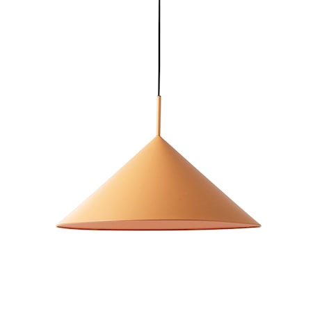 Metal triangle Pendel L Matt peach