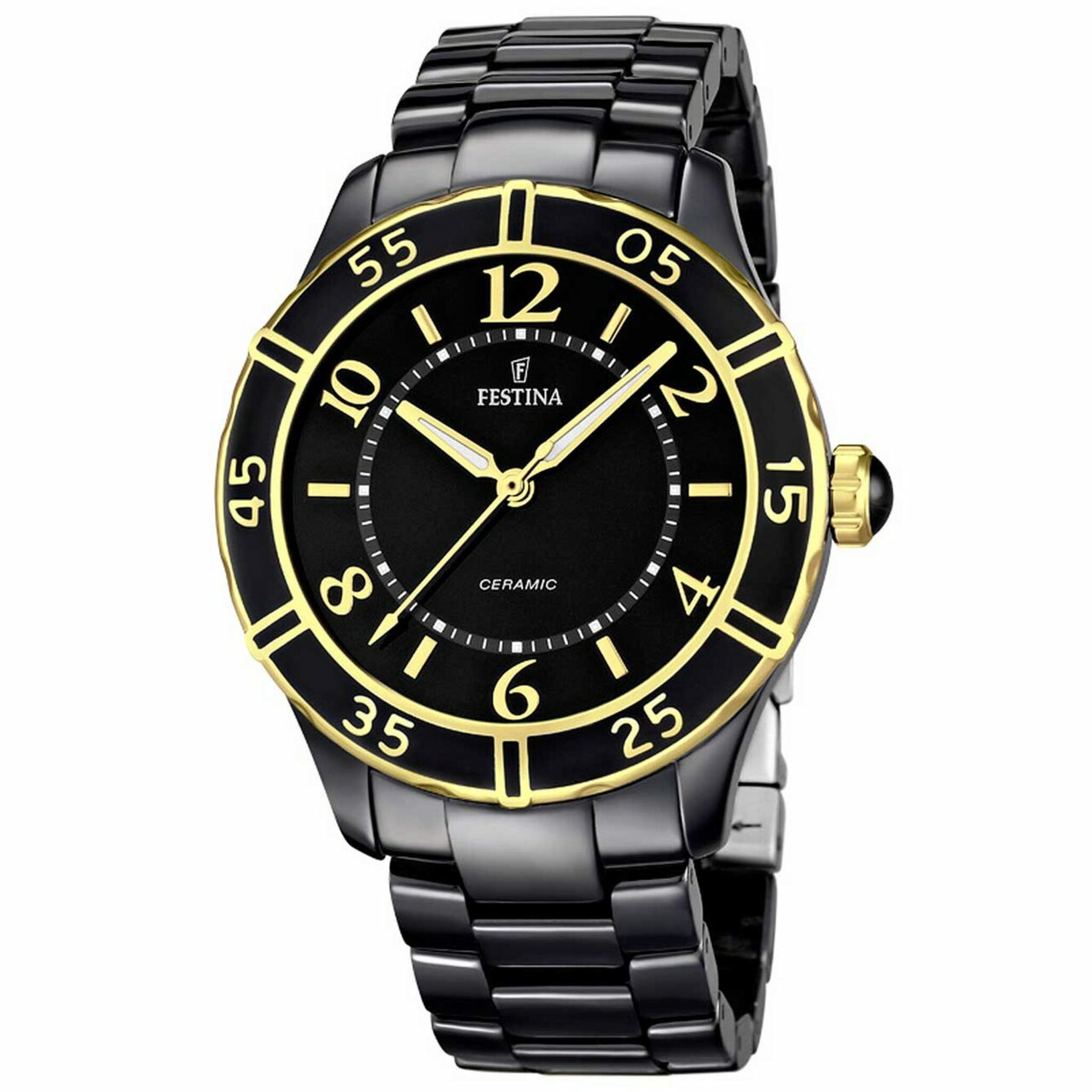 F16633/2, Quartz, 38mm, 5atm, black