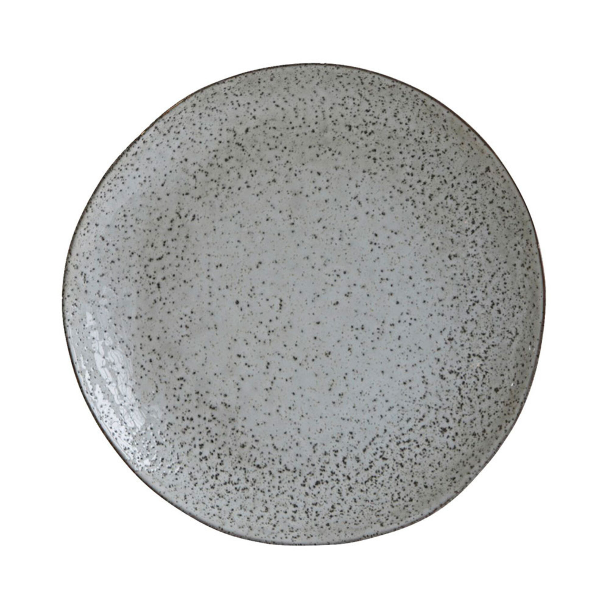 Tallrik Rustic, Ø27,5 cm, grå