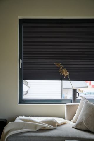 Made to measure premium upp≠d dubbel plisségardin 25mm multi