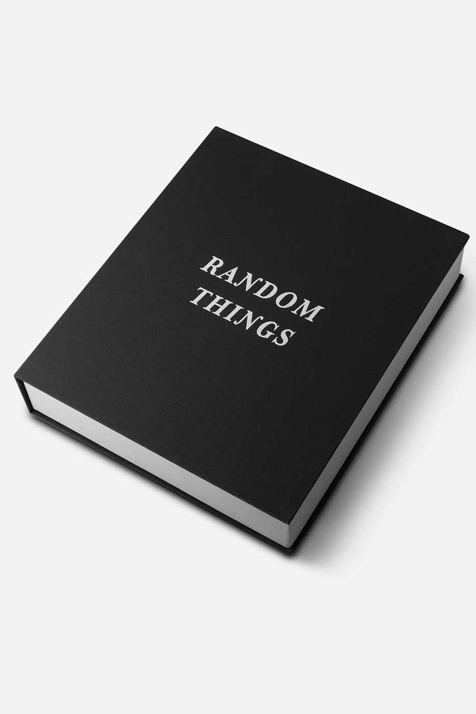 Box Random Things black