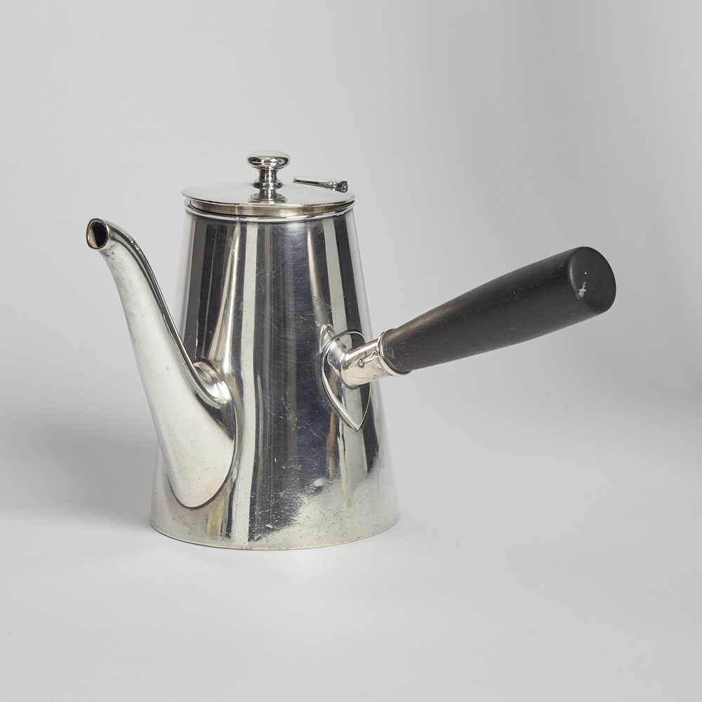 Vintage - SÅLD Kaffekanna Nysilver