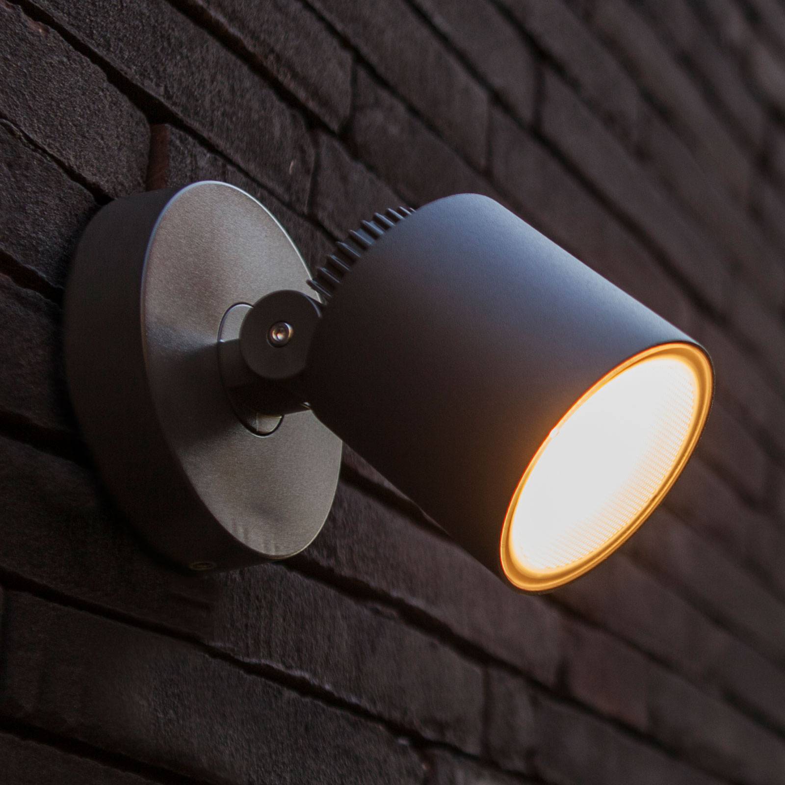 LED-utomhusvägglampa Explorer