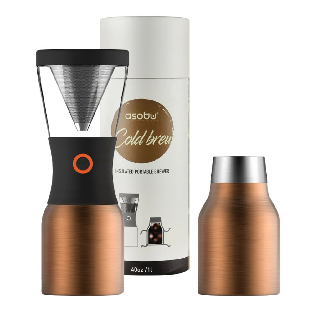 Asobu - Cold Brew Bryggare 1 L Koppar
