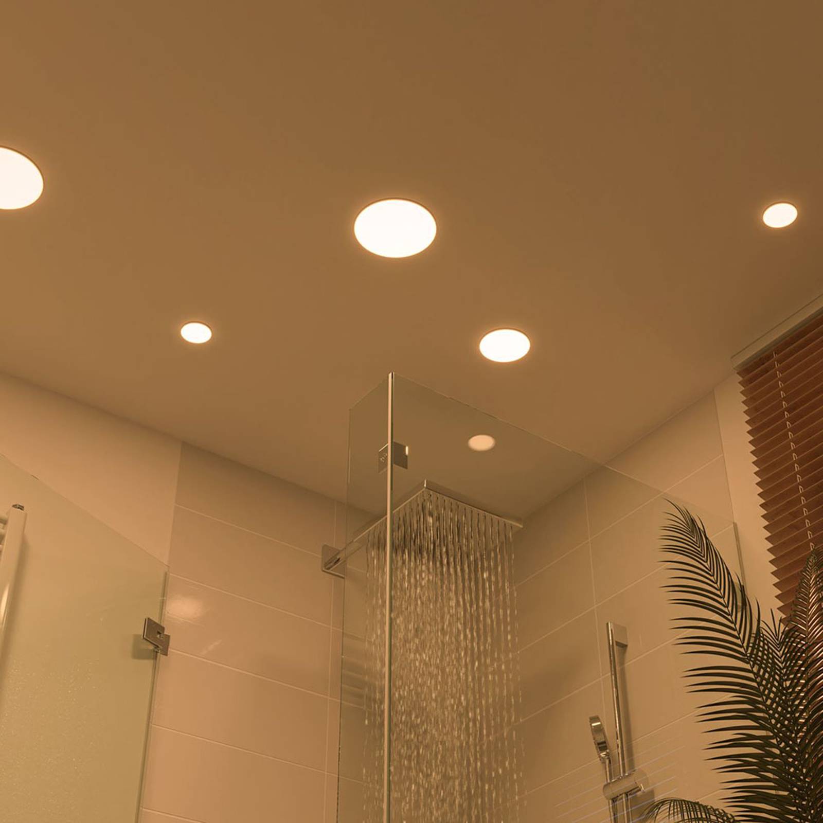 Paulmann LED-panel Veluna 3 000 K rund 12,5 cm