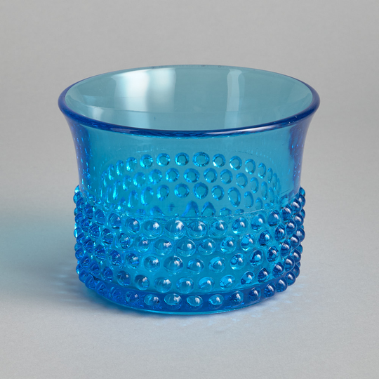 Vintage - SÅLD Blå Glasskål