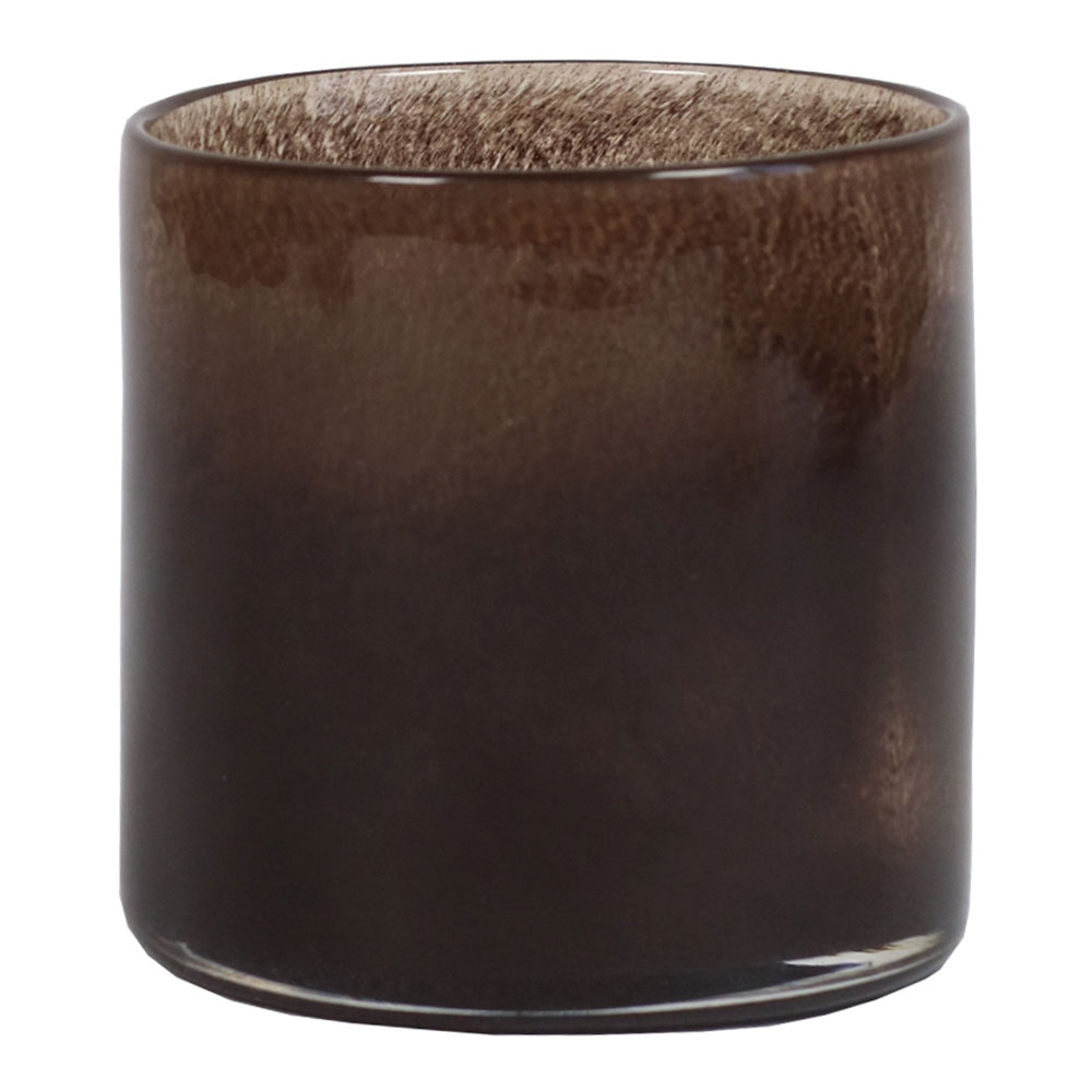 Tell Me More Interiors - Lyrik Ljushållare 10x10 cm Mörk Brun