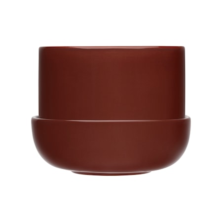 Nappula kruka med fat 170x130 mm brun