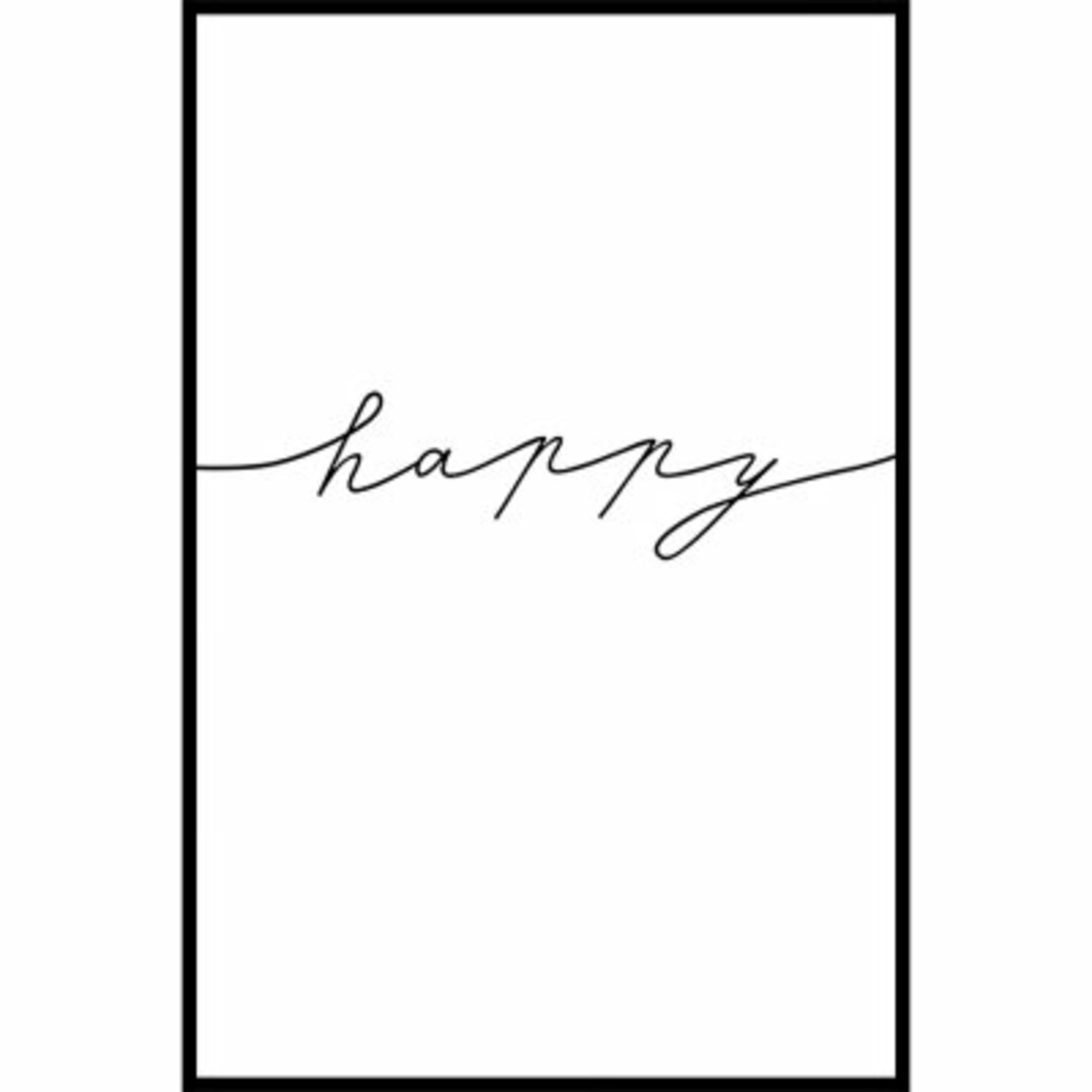 Happy Poster
