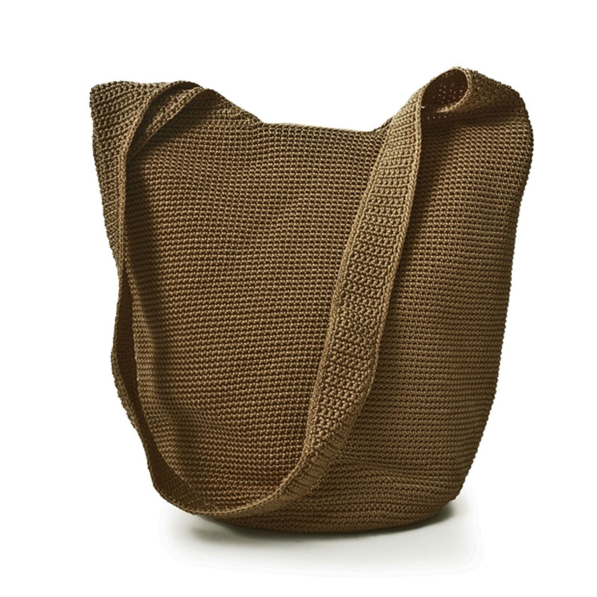 Body Bag Wood Crochet , ONE SIZE