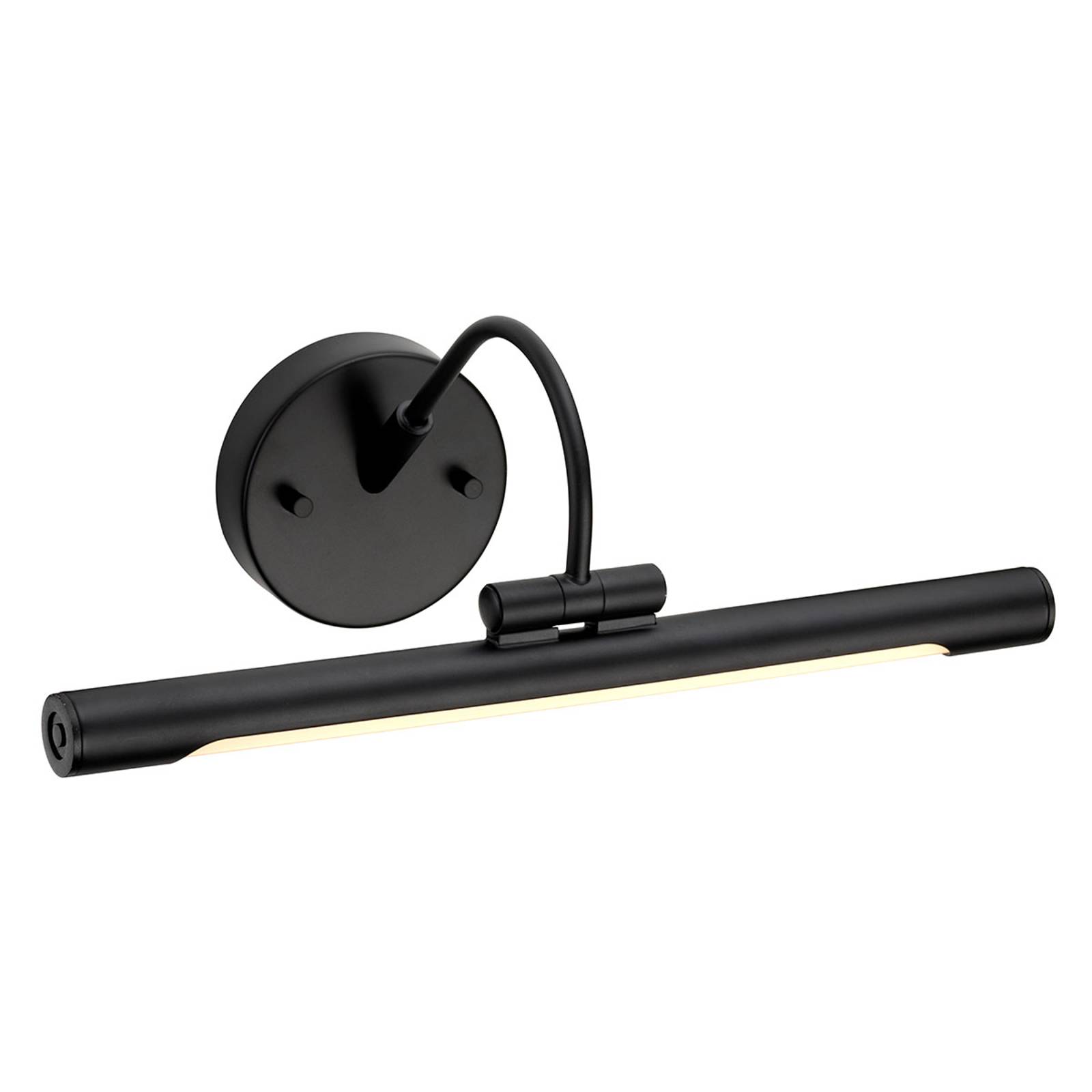 LED-tavelbelysning Alton i svart, 39 cm