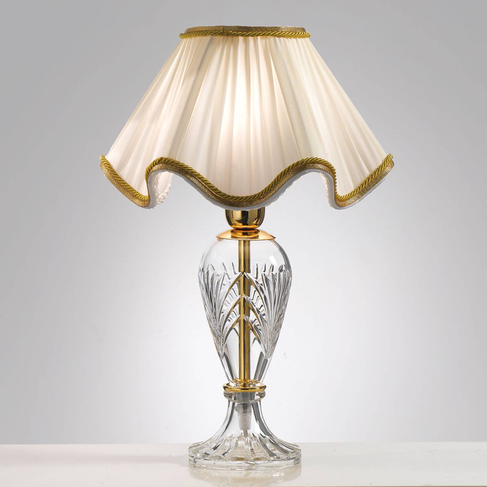 Vacker bordslampa Belle Epoque, 48 cm