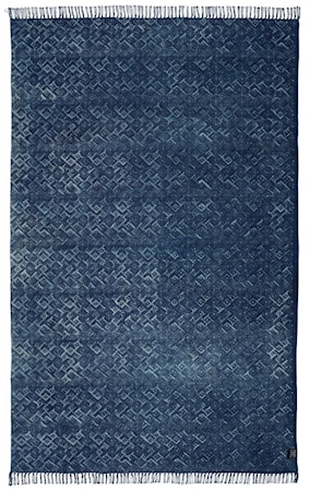 Kidal indigo bomullsmatta 170x230cm