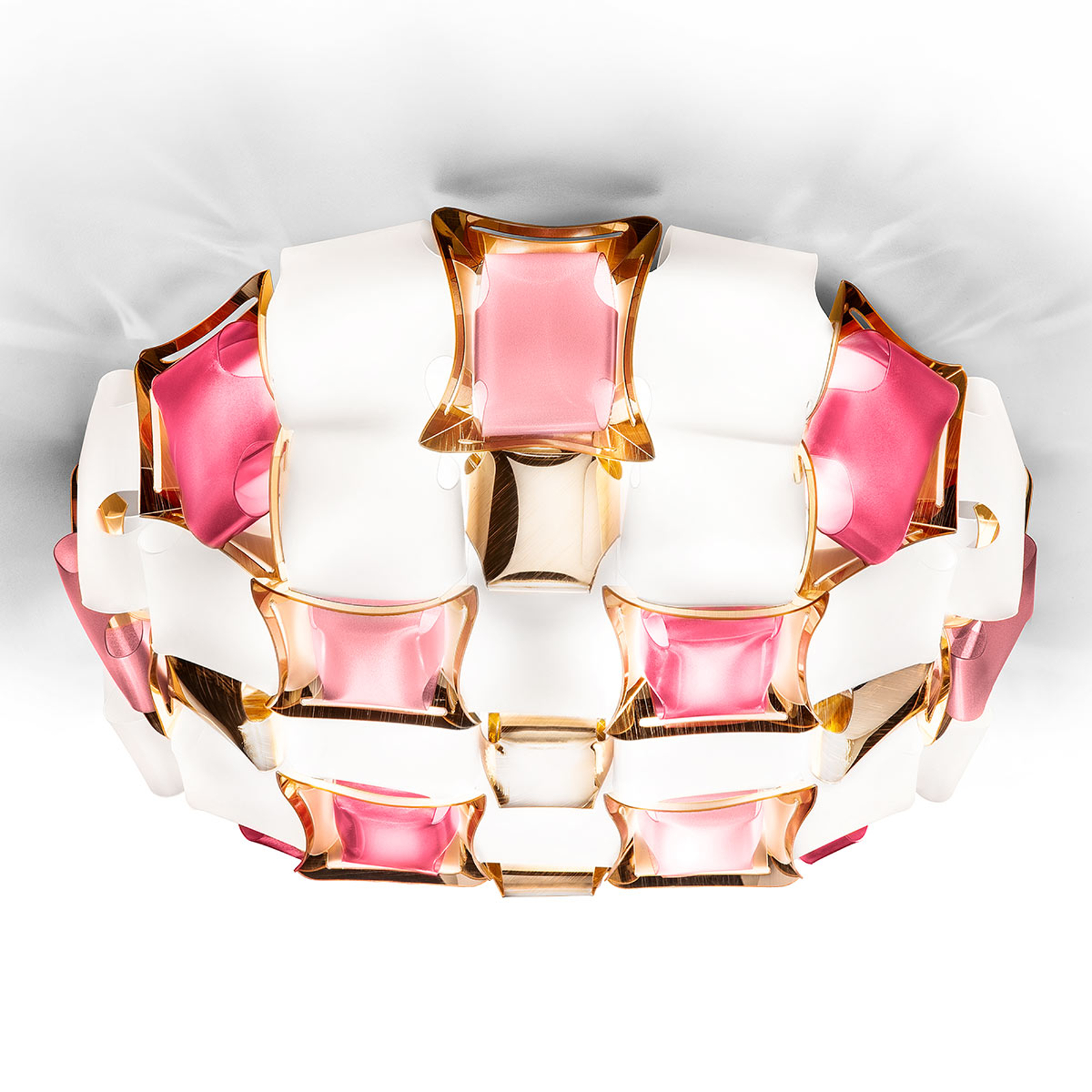 Slamp Mida taklampa, 50 cm, rosa