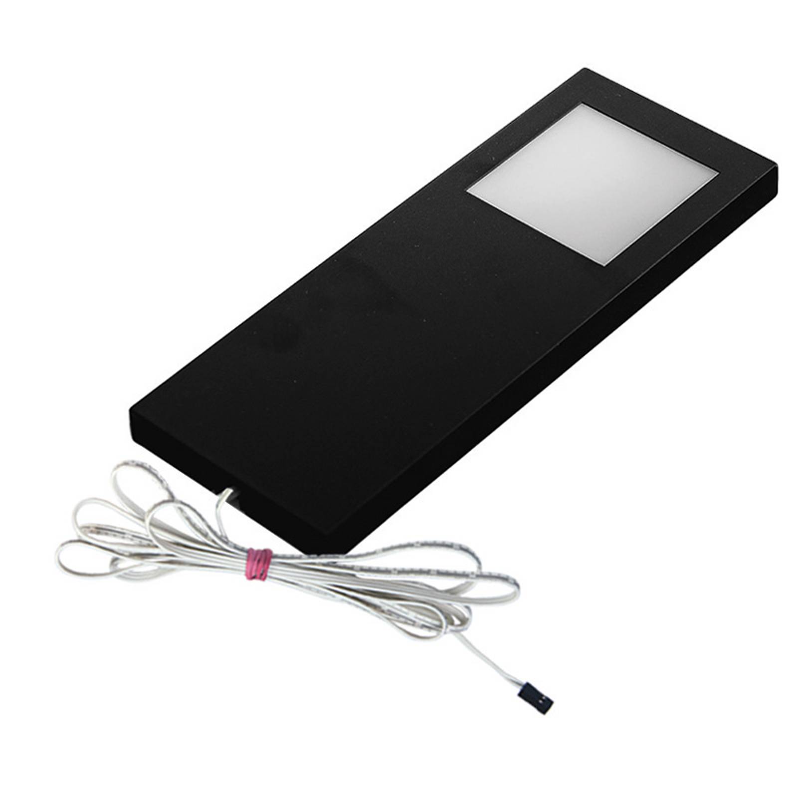 Bänklampa LED Slim-Pad F 3 000 K svart