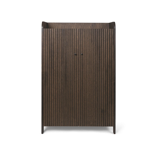 Sill Skåp lågt mörk ek Ferm Living