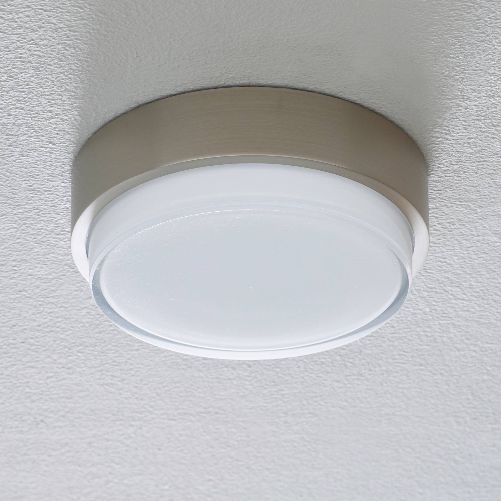 BEGA 50536 LED-taklampa 930 rostfritt stål Ø 21 cm