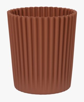 Vita terracotta blomkruka terracotta