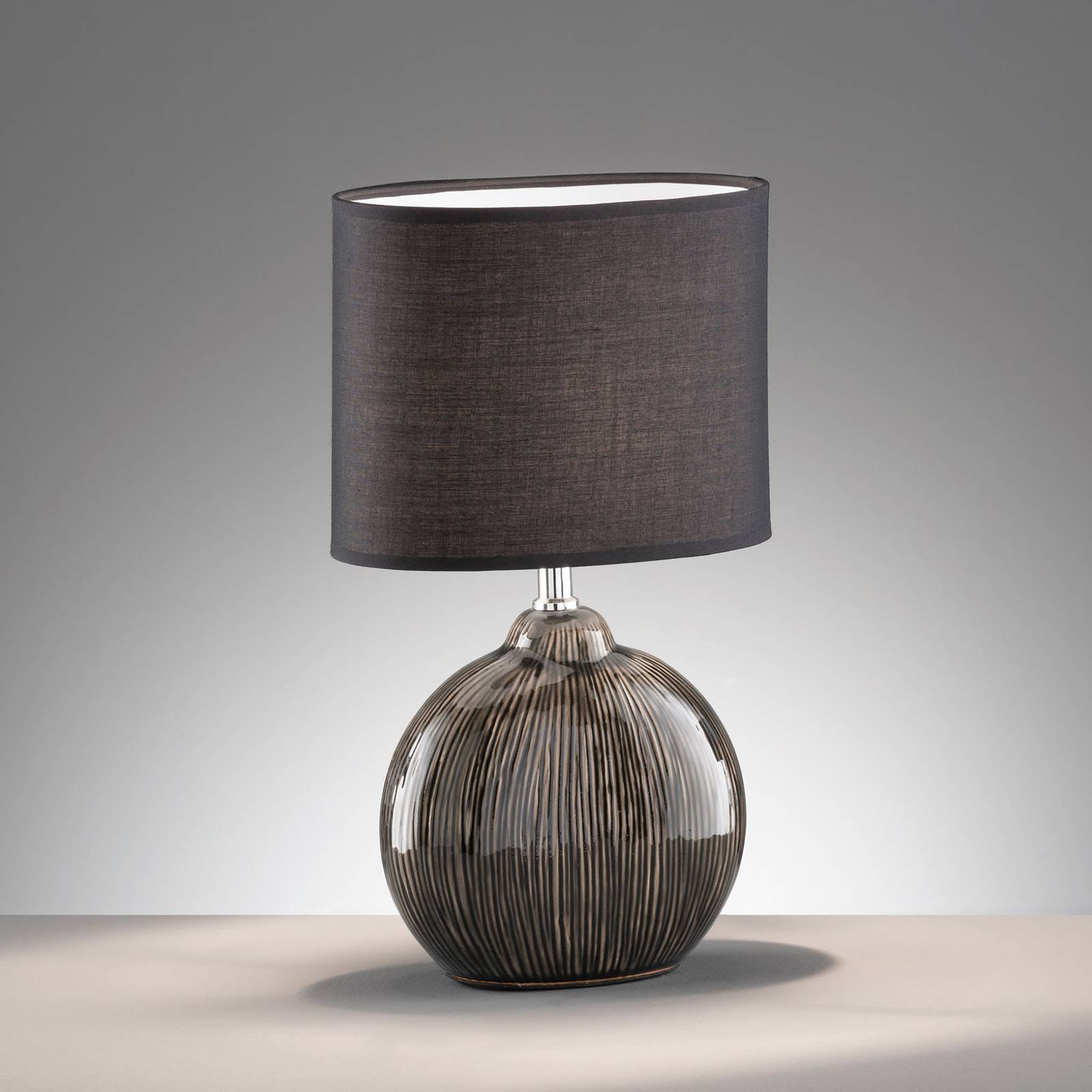 Bordslampa Marin med keramikfot, höjd 39 cm