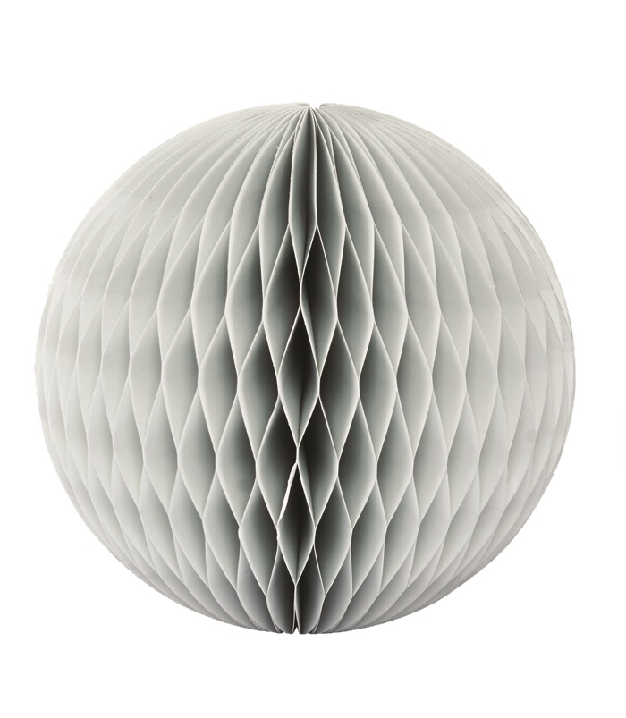 Honeycomb L Ø18 cm dimgrå, House Doctor