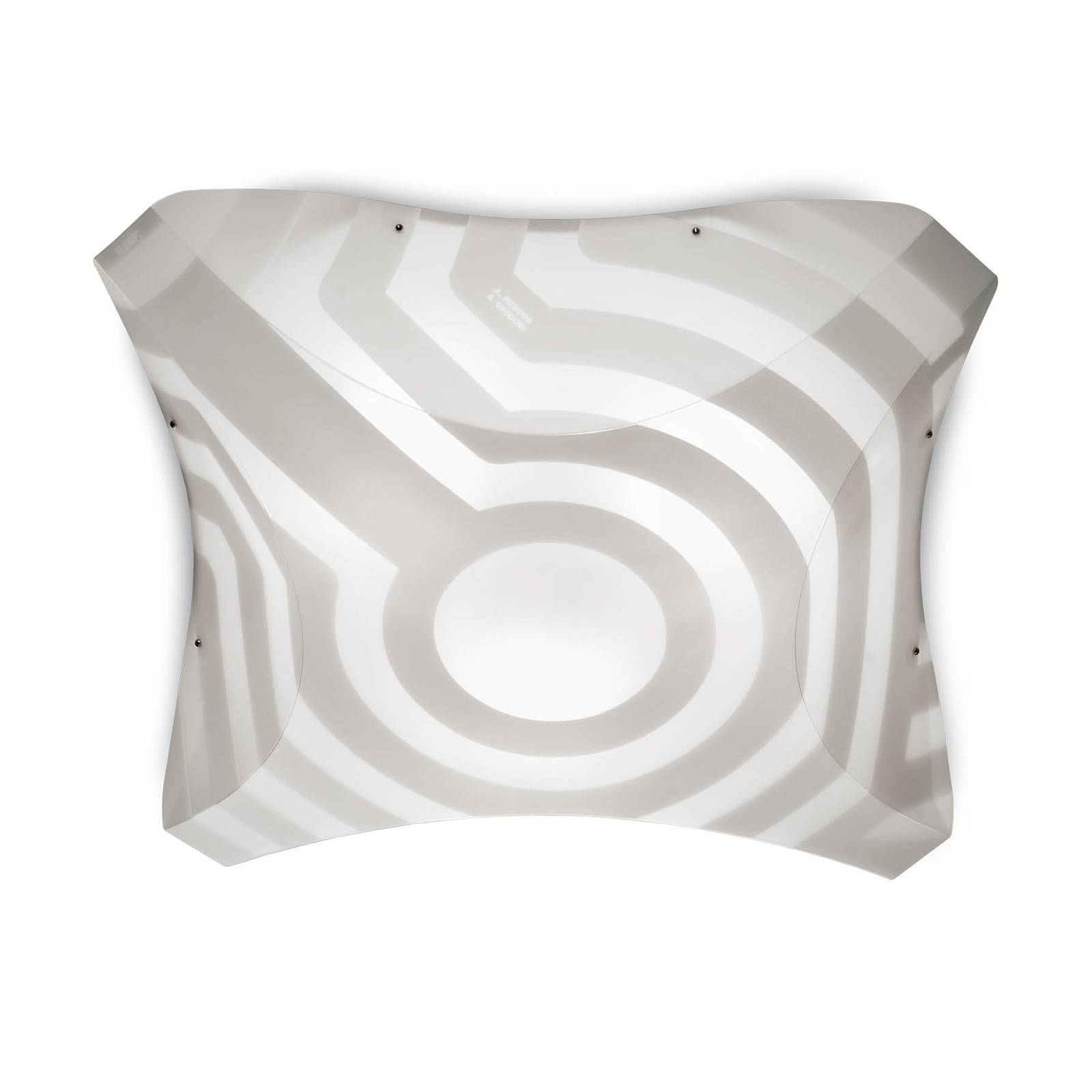 Dekorativ designer-taklampa VENTI, 36 x 36 cm