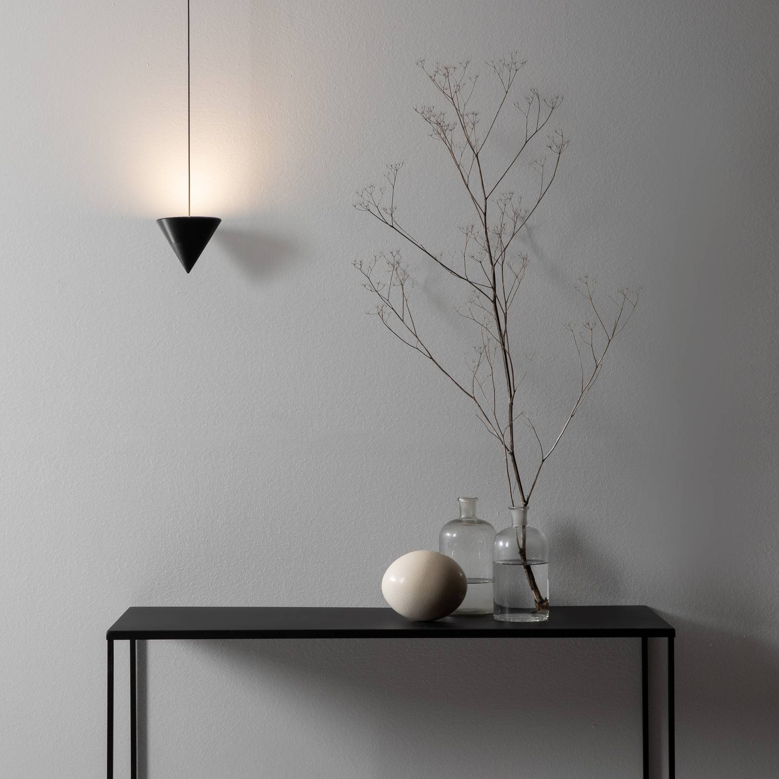Karman Filomena LED-hänglampa 1 lampa Ø 11 cm