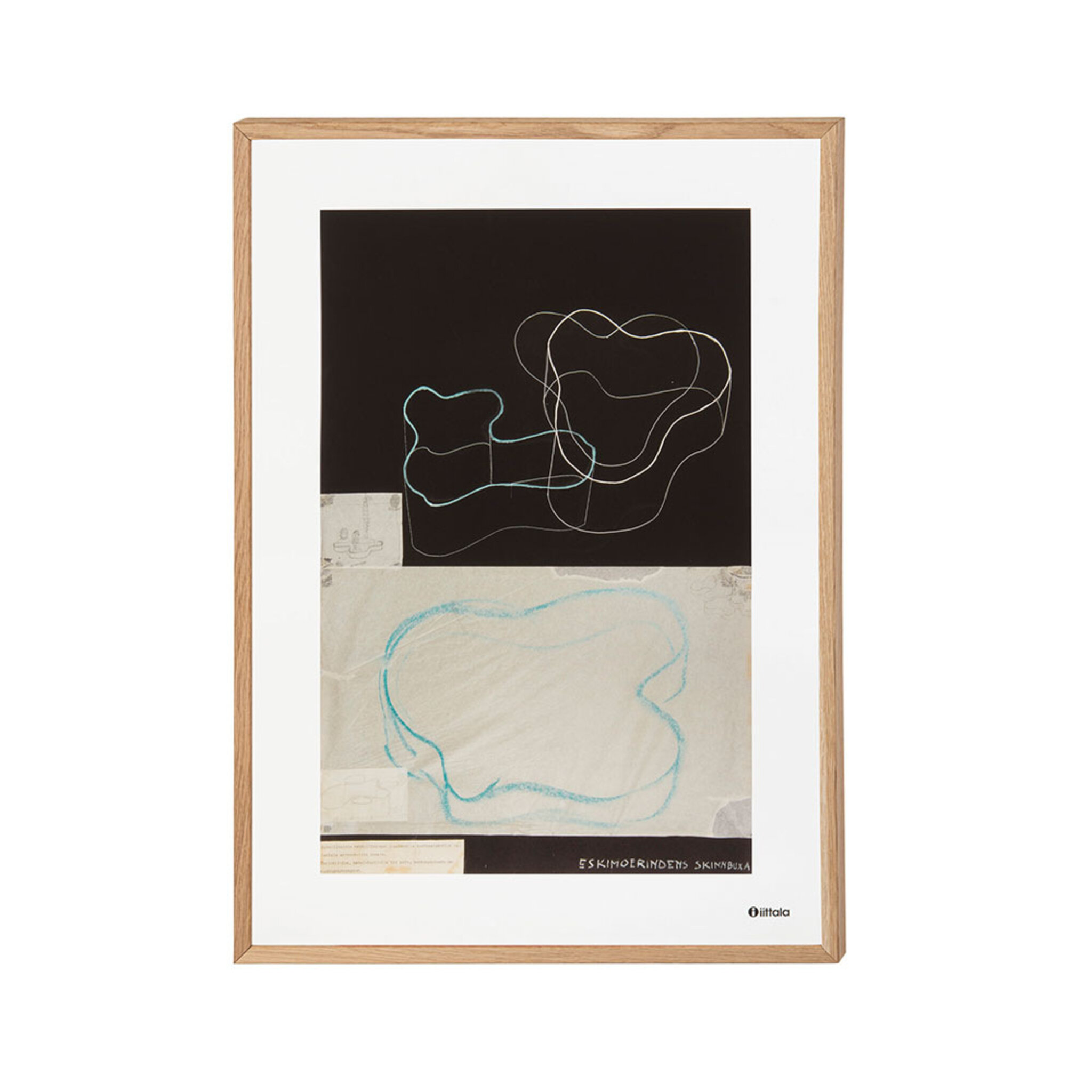 Aalto art poster 50x70cm Sketch black