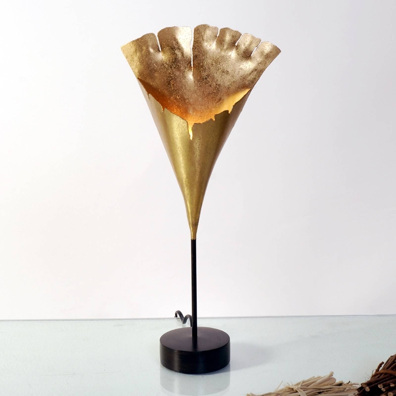 Elegant bordslampa Ginkgo