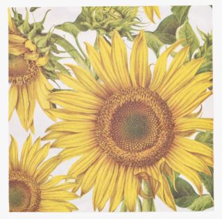 Sunflower pappersservetter gul