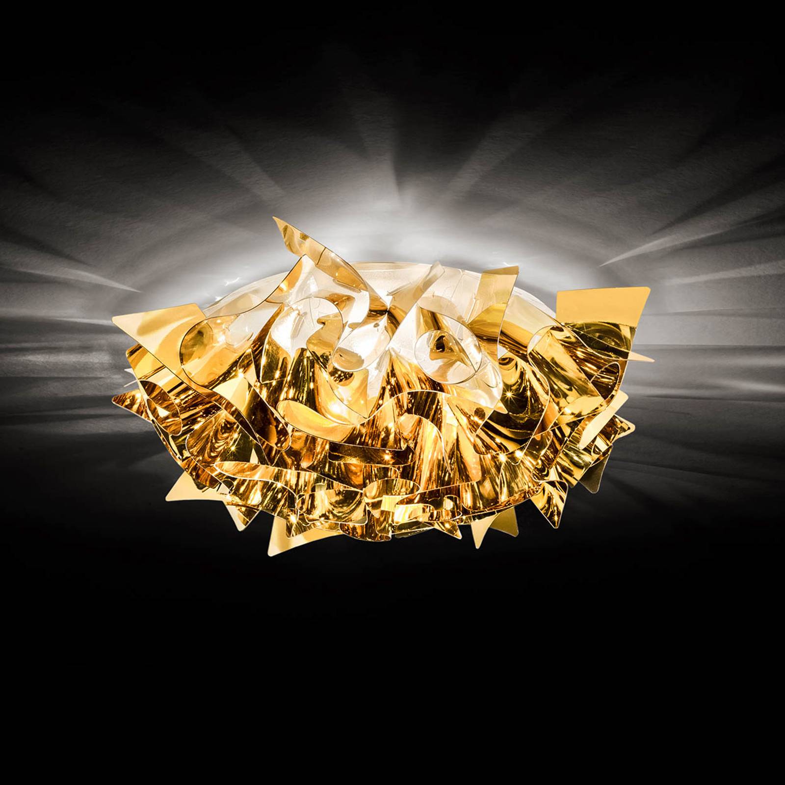 Slamp Veli Mini designtaklampa Ø 32 cm gold