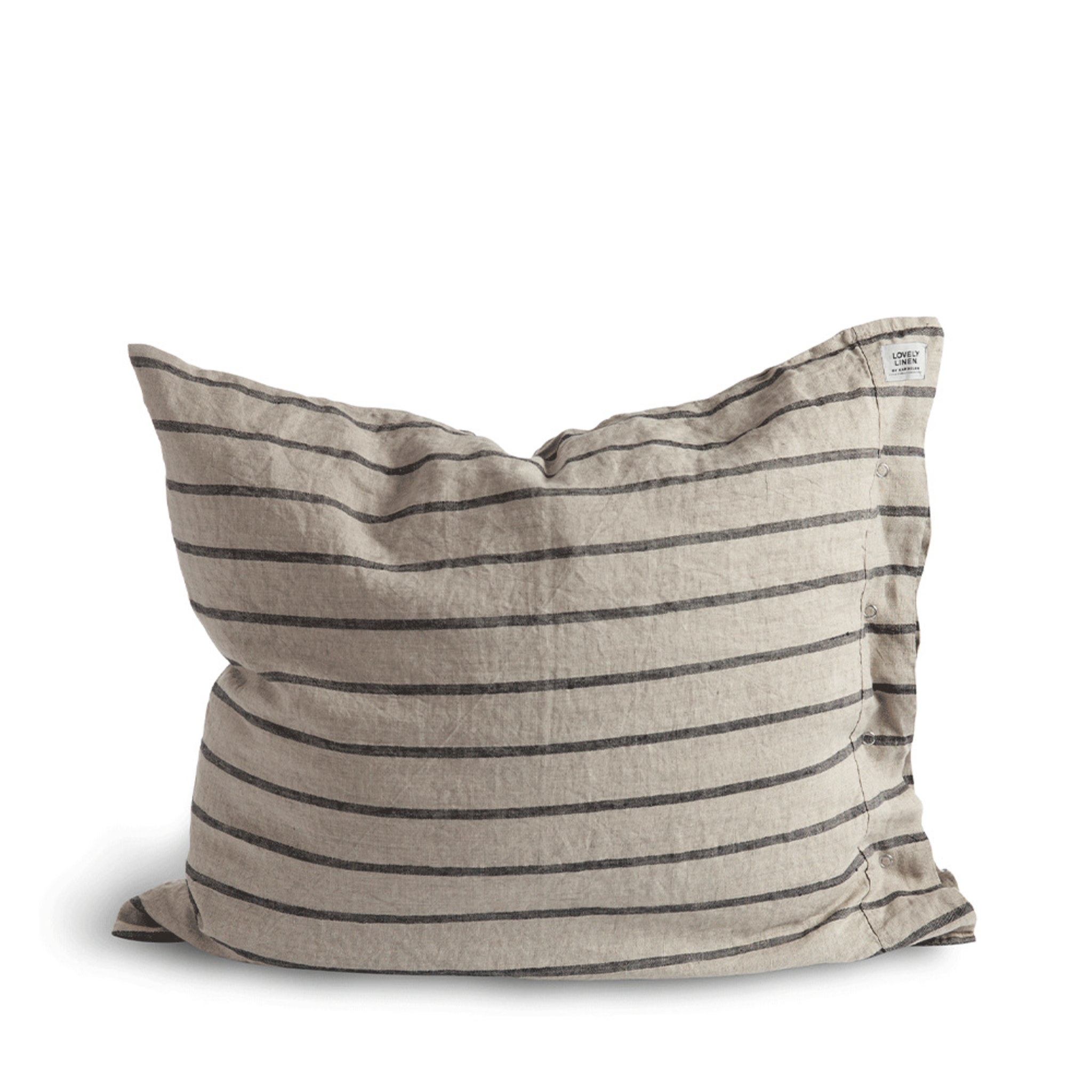 Örngott Misty Stripe 50 x 60 cm, Stripe black, 50 X 60