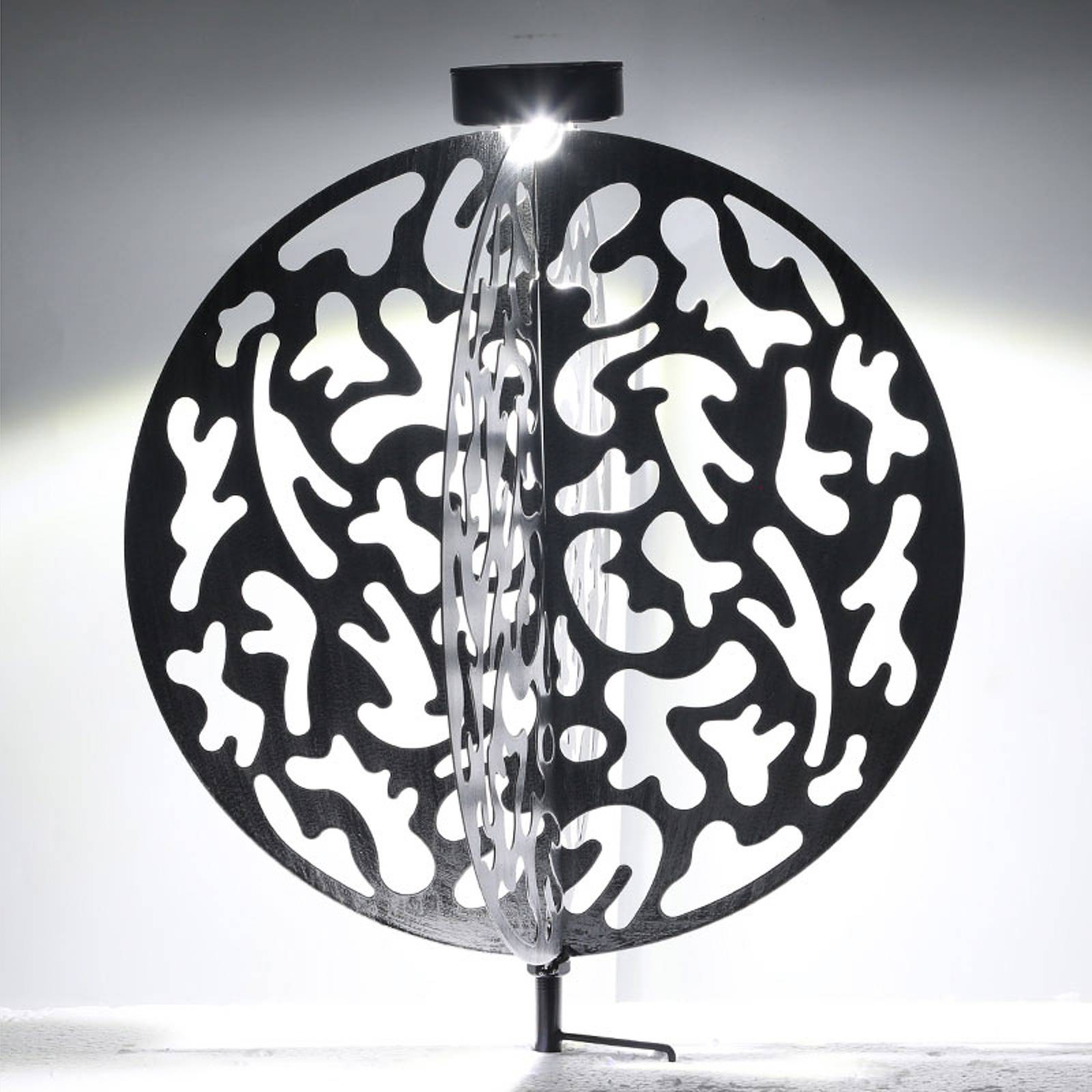 Utomhusdekoration LED-solcellslampa 36612 40x40 cm