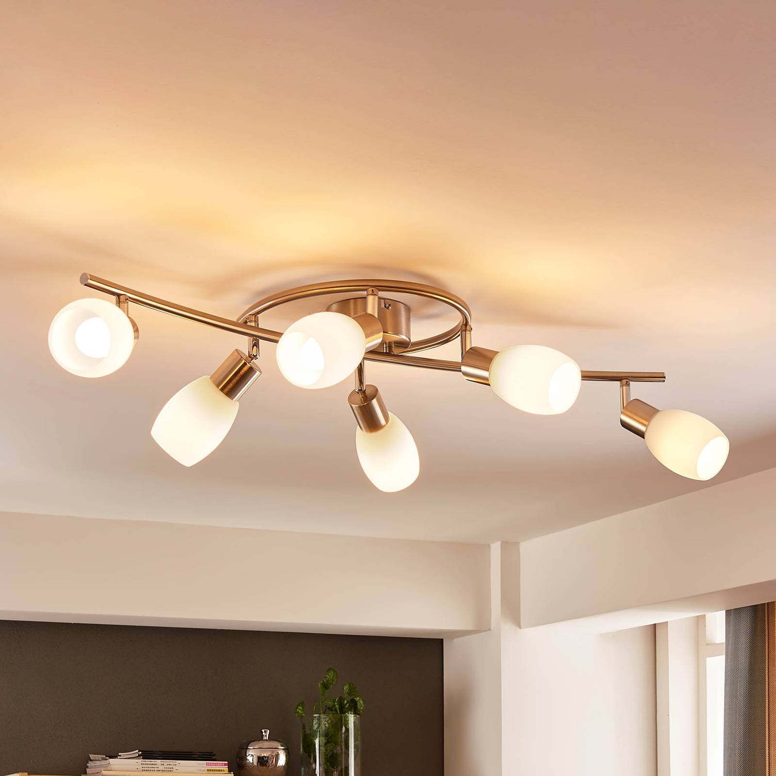 Klar LED-taklampa Arda, easydim