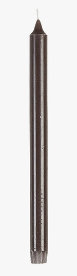 Premium stearin kronljus dimlila