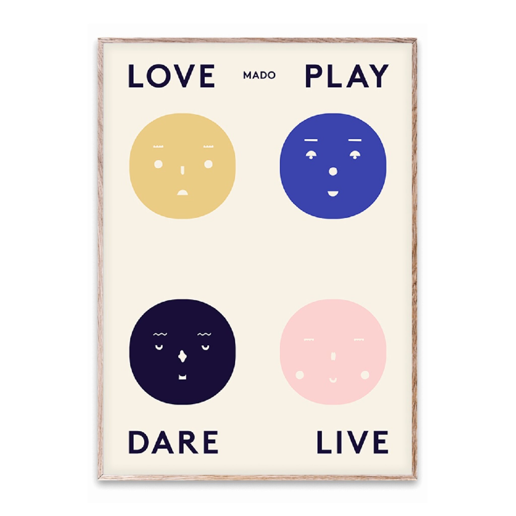 Poster Four Feelings