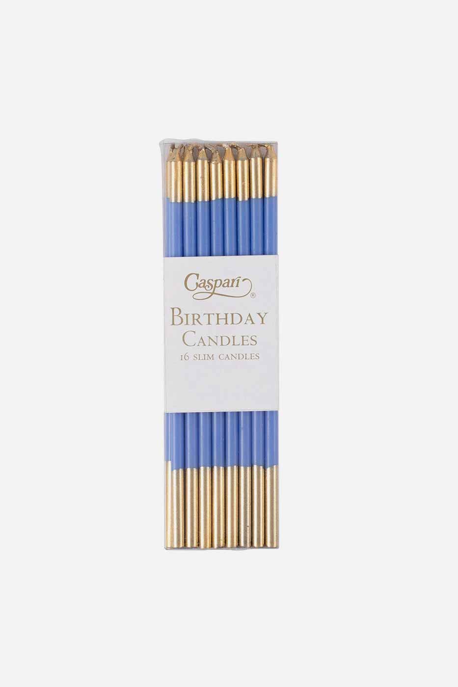 Tårtljus slim French Blue