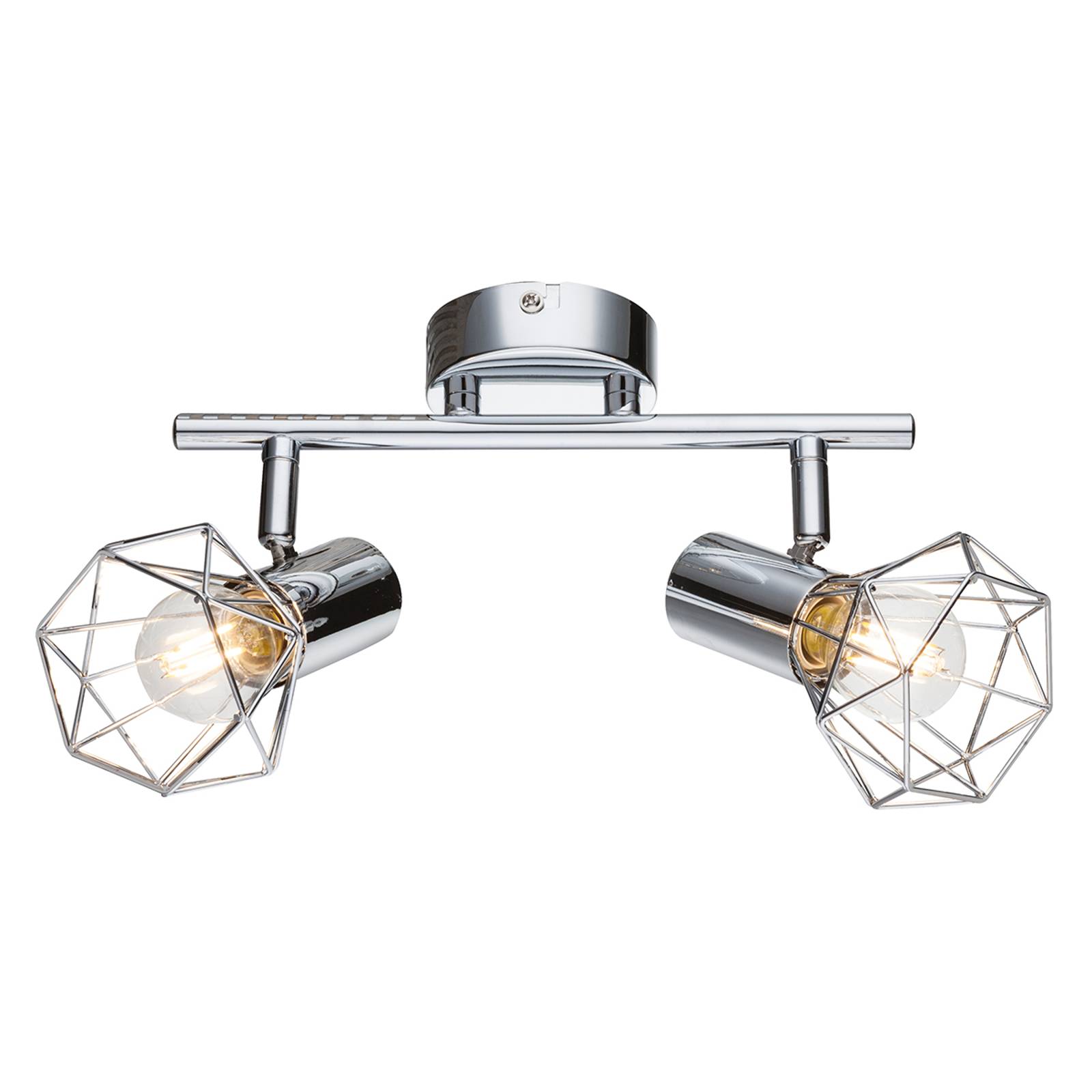 Toppmodern taklampa Daiva 2 ljuskällor