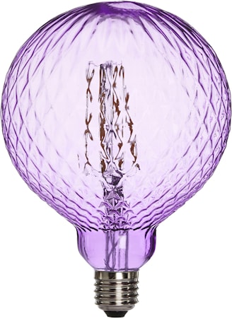 Elegance LED Cristal Cristal Purple 125mm