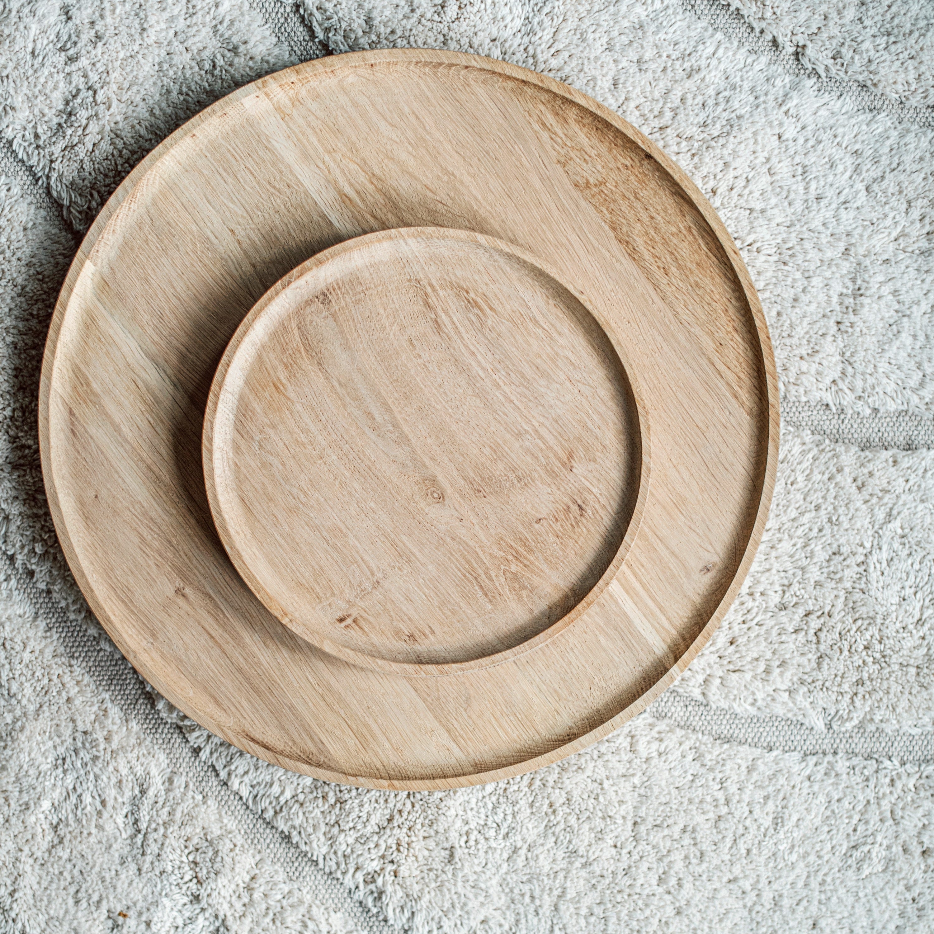 Bricka Ek Rund 40cm