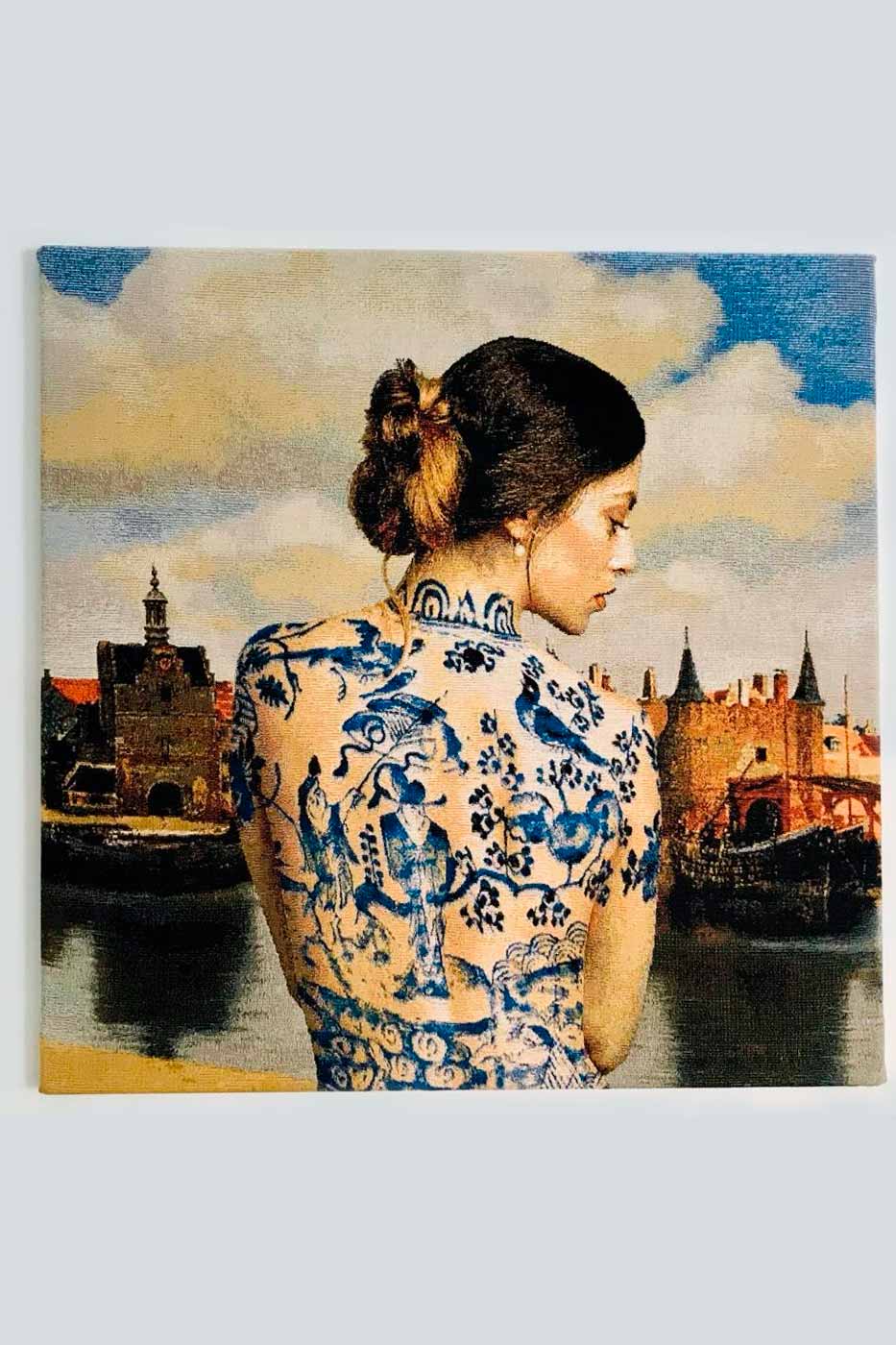 Tavla Gilga Delft 70x70 cm