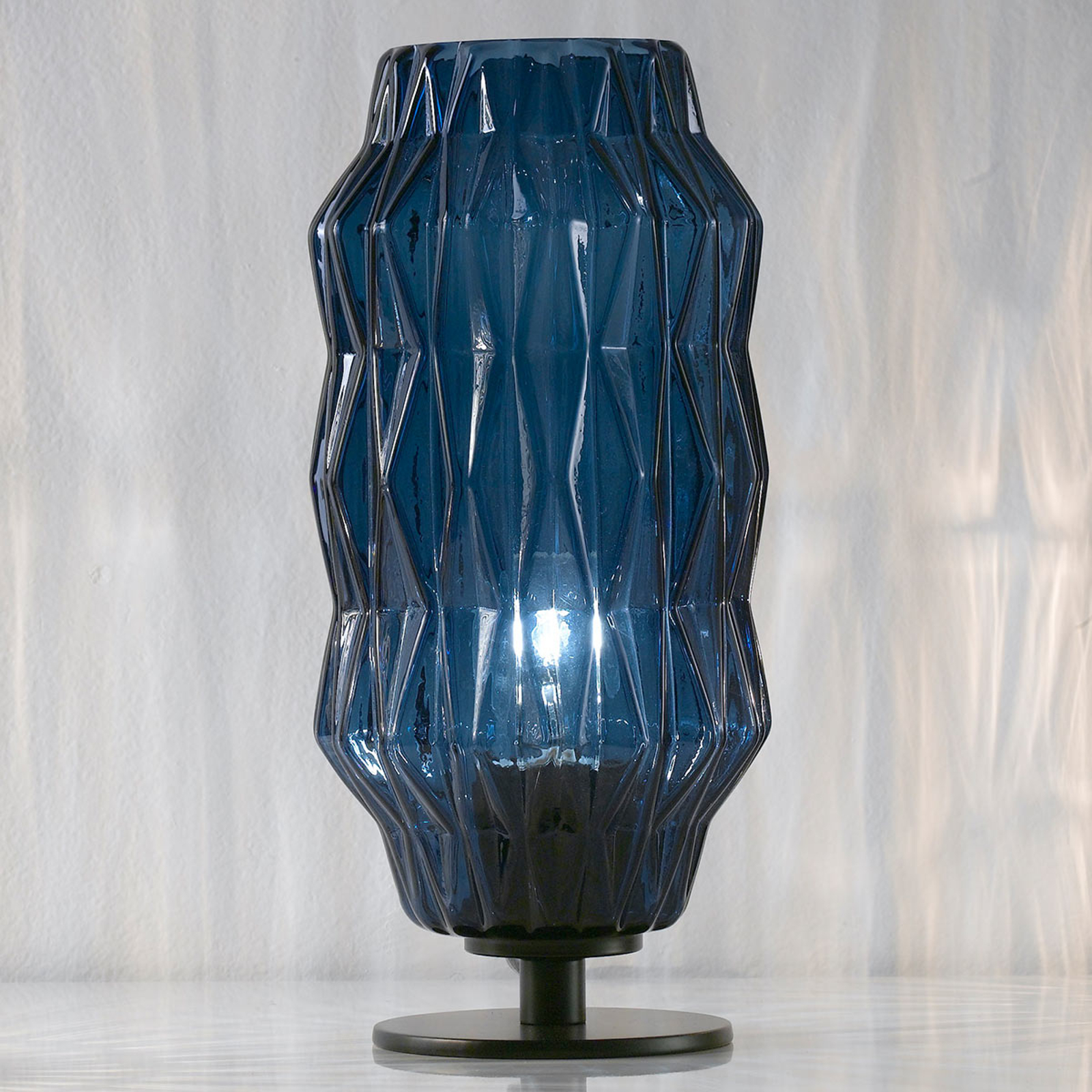 Bordslampa Origami, blå