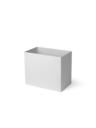 Plant Box Pot Large Light Grey