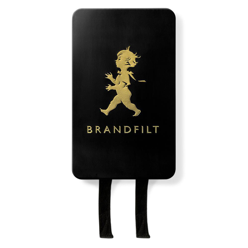 Solstickan Brandfilt svart/guld solstickan