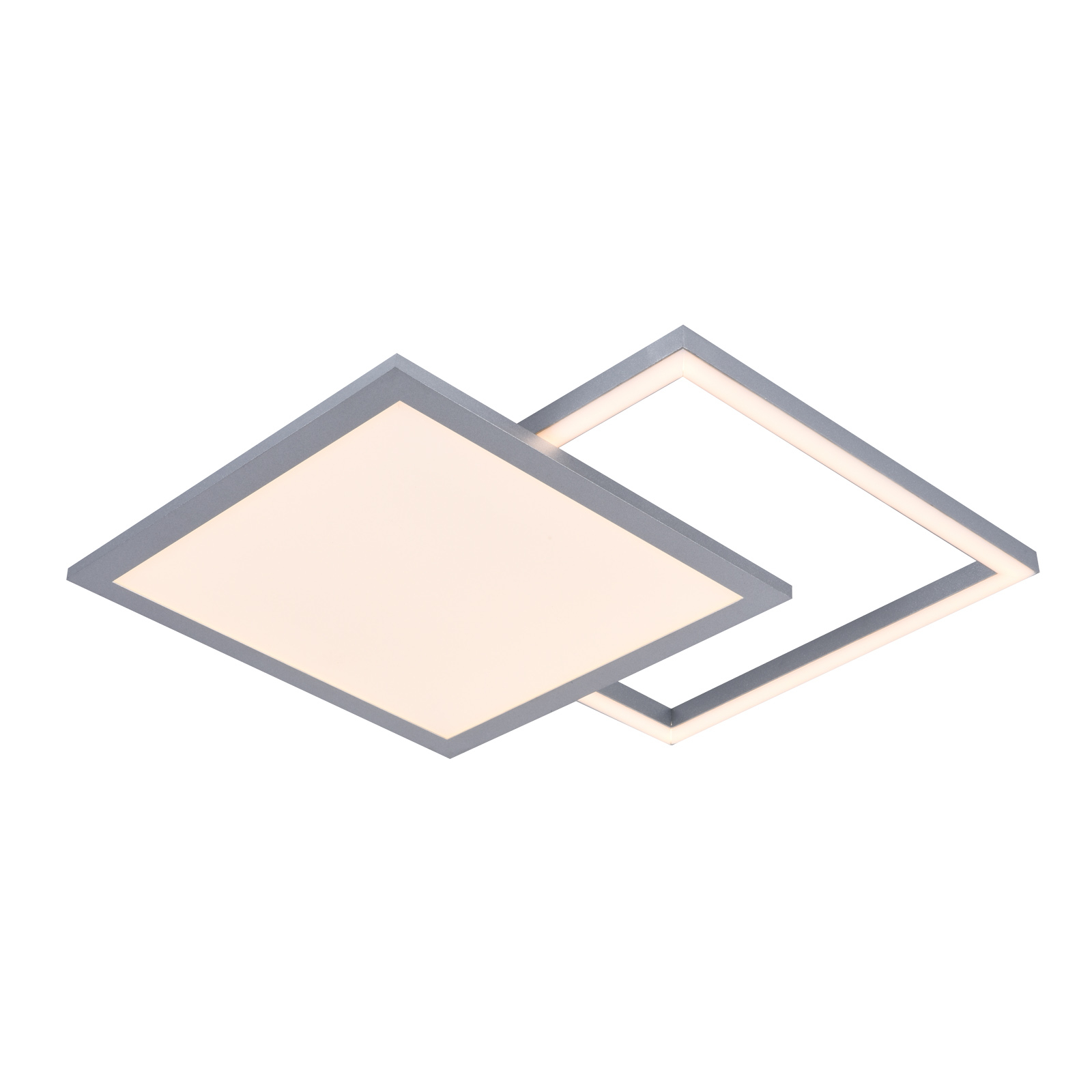 Lucande Senan LED-taklampa, kvadrat
