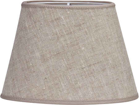 Oval Lin Ljusbeige 20cm