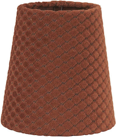 Queen Lampskärm Ruta Rost 10cm