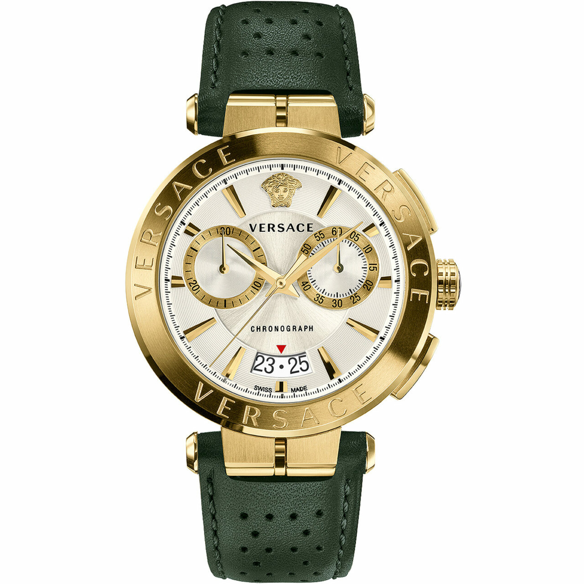 Ve1d01320, Quartz, 45mm, 5atm, gold